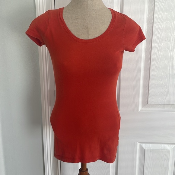 Soffe shorts black cheer & tee top tangerine orange XS - Picture 13 of 16